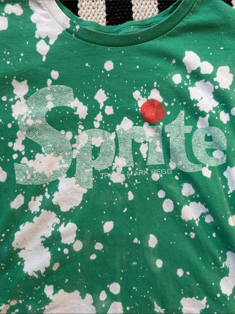 Custom Sprite cropped shirt